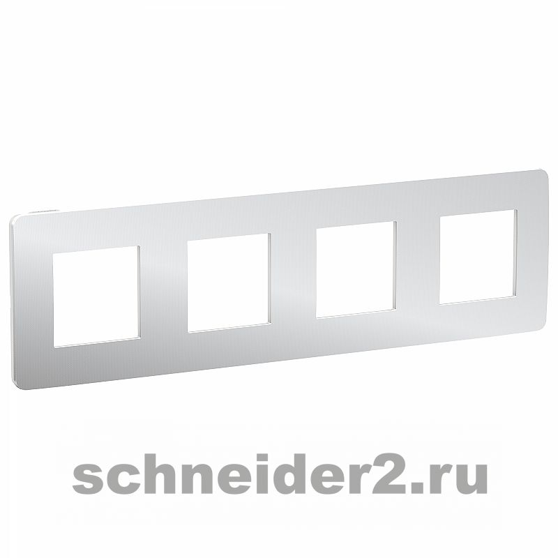  Schneider Unica New Studio Metal, 4  (/)