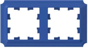 Рамка Systeme AtlasDesign Antique, 2 поста (аквамарин)