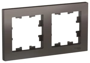 Рамка Systeme AtlasDesign, 2 поста (Мокко)