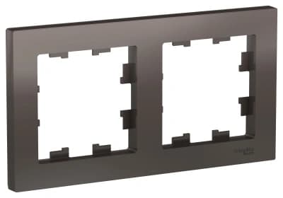 Рамка Systeme AtlasDesign, 2 поста (Мокко)