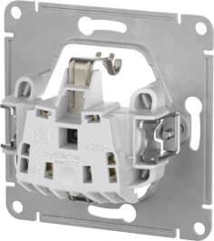 Розетка электрическая Schneider со шторками (Бежевый)