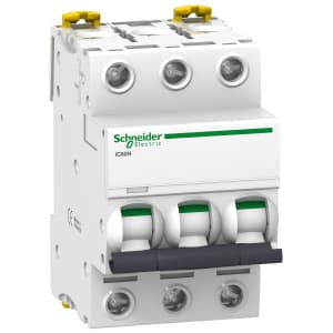 Автоматический выключатель Schneider Acti9 iC60N - 3P - 10A - C - 10kA - 6M - 400В