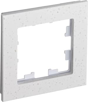 Рамка Systeme AtlasDesign Nature, 1 пост (Крем Роял (мрамор))