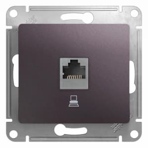 Розетка информационная Schneider Glossa (сиреневый туман)