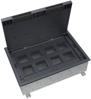 MultiDesk Люк на 16 модулей IP40 для бетонных полов с монтажной коробкой, тип MDK10