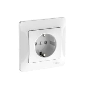 Розетка электрическая Schneider (Белый)