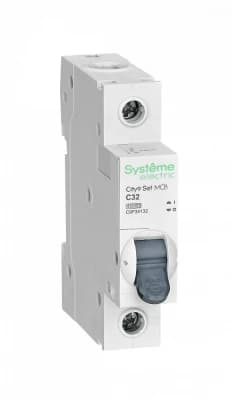 Автоматический выключатель Systeme City9 - 1P - 32A - C - 4.5kA - 1M