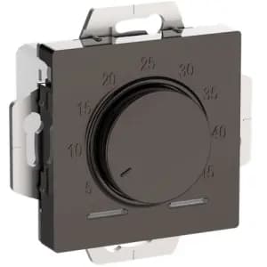 Терморегулятор/термостат Schneider AtlasDesign электронный для теплого пола, с датчиком пола (Мокко) 10 A