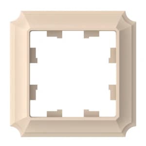 Рамка Systeme AtlasDesign Antique, 1 пост (песочный)