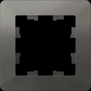 Рамка Systeme AtlasDesign AIR, 1 пост (сталь)