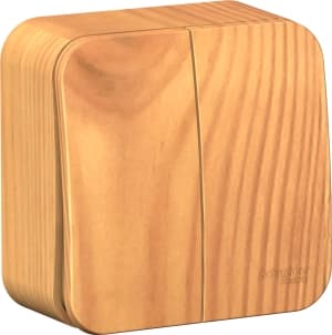 Двухклавишный выключатель