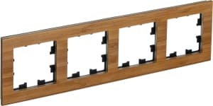 Рамка Systeme AtlasDesign Nature, 4 поста (Бамбук (дерево))