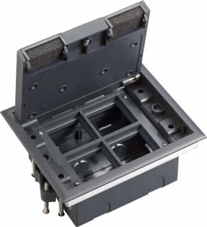 MultiDesk Люк на 8 модулей IP40 для фальшпола с монтажной коробкой, тип MDK10