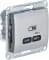 Зарядное устройство USB Schneider, USB-C, 65Вт (Платина)