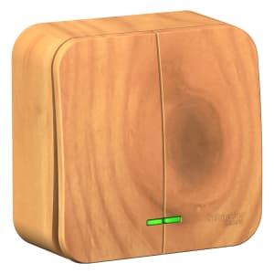 Двухклавишный выключатель с подсветкой