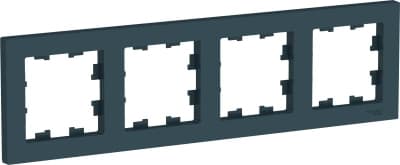 Рамка Systeme AtlasDesign, 4 поста (Изумруд)