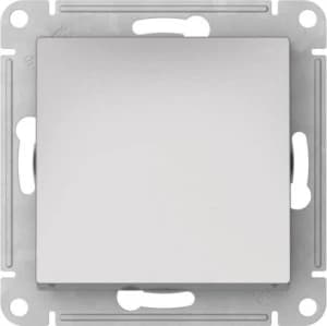 Одноклавишный выключатель на автозажимах (Алюминий)