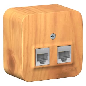 Розетка информационная Schneider Blanca (ясень)
