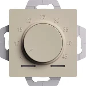 Терморегулятор/термостат Schneider AtlasDesign электронный для теплого пола, с датчиком пола (Песочный) 10 A