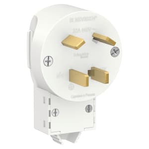 Вилка силовая 3Р+N 32А 400В Schneider Blanca