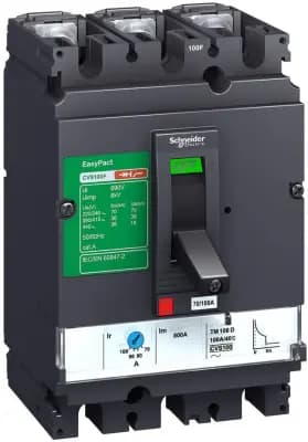 Автоматический выключатель Compact CVS 250B 25kA/400В 3P 200A