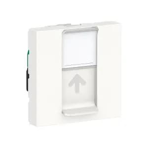Розетка информационная Schneider Unica Modular (белый)