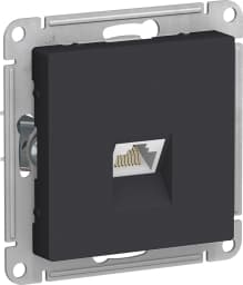 Розетка информационная RJ45 категория 5e (Карбон)
