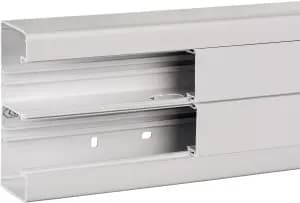 КОРОБ 2Х СЕКЦ.140Х55ММ С КРЫШ. OL45, ПВХ