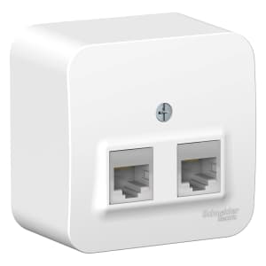 Розетка информационная Schneider Blanca (белый)