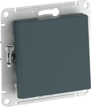 Одноклавишный выключатель на автозажимах (Изумруд)