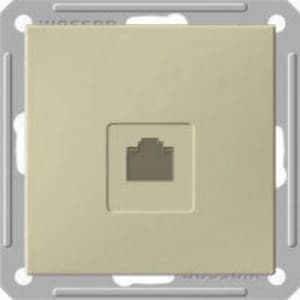Розетка информационная RJ45 категория 5e Schneider W59 (Слоновая кость)