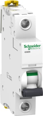 Автоматический выключатель Schneider Acti9 iC60N - 1P - 2A - C - 50kA - 2M