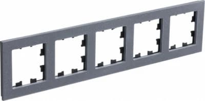 Рамка Systeme AtlasDesign Nature, 5 постов (Айс Грей (мрамор))