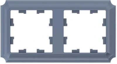 Рамка Systeme AtlasDesign Antique, 2 поста (грифель)