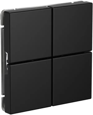 ARTGALLERY 4-клавишный ВЫКЛЮЧАТЕЛЬ СЦЕНАРНЫЙ, сх. 1,  КАРБОН