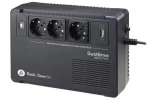 ИБП Back-Save BV Systeme Electric 400 ВА AVR 3 Schuko 230 В 1 USB-A