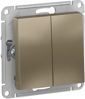 Двухклавишный переключатель (Шампань)