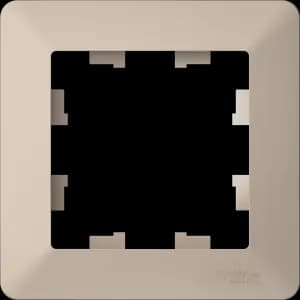 Рамка Systeme AtlasDesign AIR, 1 пост (песочный)