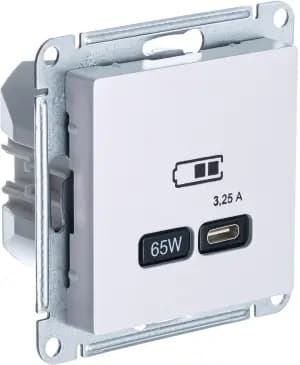 Зарядное устройство USB Schneider, USB-C 3.25A 65Вт, 3.25A (Жемчуг)