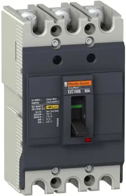 Автоматический выключатель EZC100 7,5 KA/400 В 3П/3T 50 A