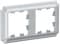 Рамка Systeme AtlasDesign Antique, 2 поста (алюминий)