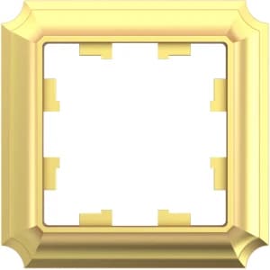 Рамка Systeme AtlasDesign Antique, 1 пост (золото)