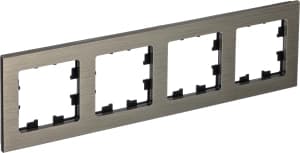 Рамка Systeme AtlasDesign Nature, 4 поста (Латунь)