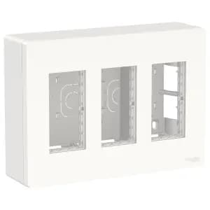 UNICA SYSTEM+ БЛОК открытой установки 3х2 БЕЛЫЙ