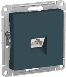 Розетка информационная RJ45 категория 6a (Изумруд)
