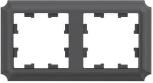 Рамка Systeme AtlasDesign Antique, 2 поста (базальт)