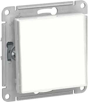 Одноклавишный выключатель Schneider Atlas Design Art (белый)