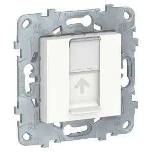 Розетка информационная Schneider Unica New (белый)