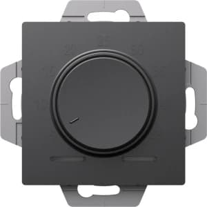 Терморегулятор/термостат Schneider AtlasDesign электронный для теплого пола, с датчиком пола (Базальт) 10 A