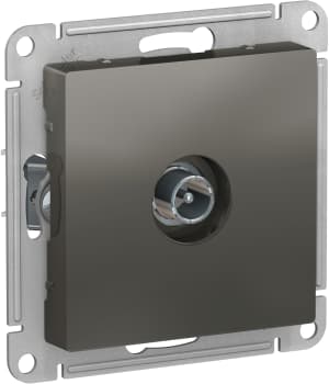 Розетка телевизионная оконечная (Сталь)